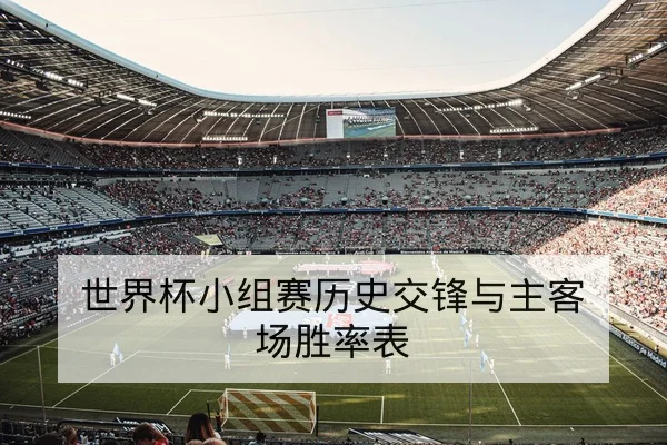 世界杯小组赛历史交锋与主客场胜率表