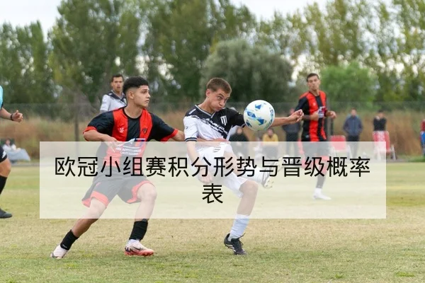 欧冠小组赛积分形势与晋级概率表